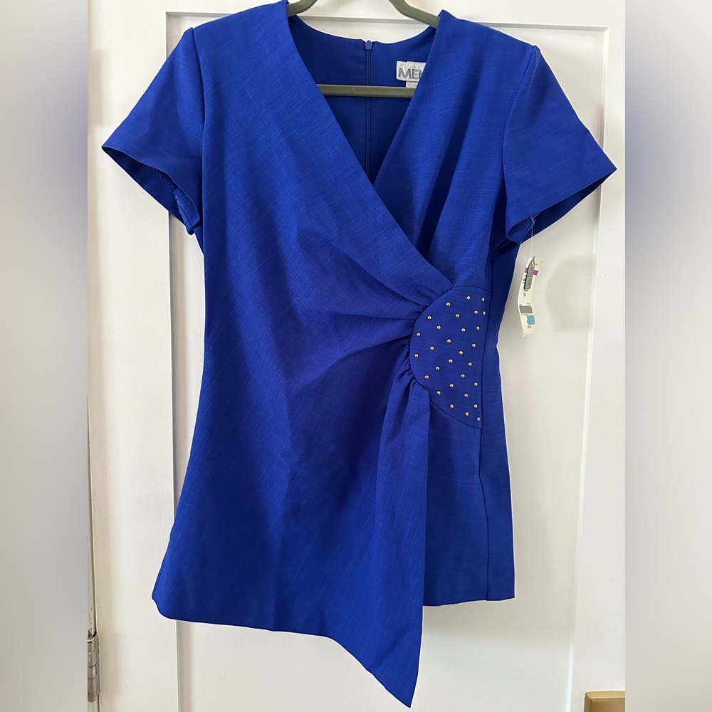 80’s Vintage Mini Dress Royal Blue BNWT/ 80’s party dress